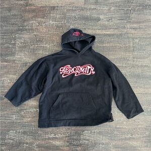Aerosmith Vintage Hoodie On Giant Tag Size XL